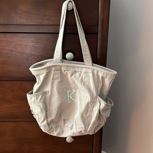 Thirty One Metro Retro khaki Tote